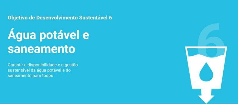 Objetivo de Desenvolvimento Sustentável (ODS) número 6 da ONU