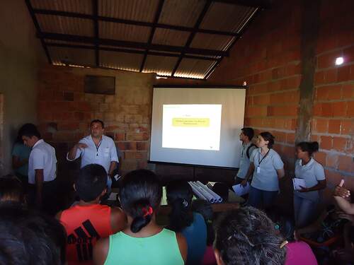 Synergia team presents patrimonial evaluation to the community