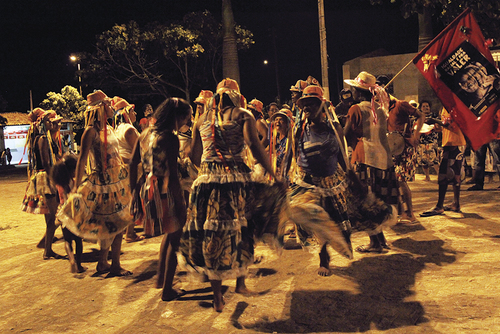 Ethnocultural rescue through quilombola dance presentation