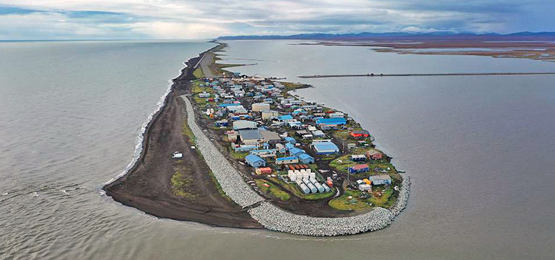 Aumento do nível do mar - Alasca 