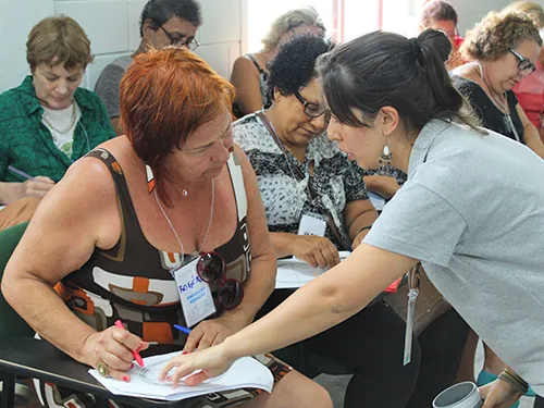 Programa Geração - colaboradora Synergia e participante Programa Geração - colaboradora Synergia e participante