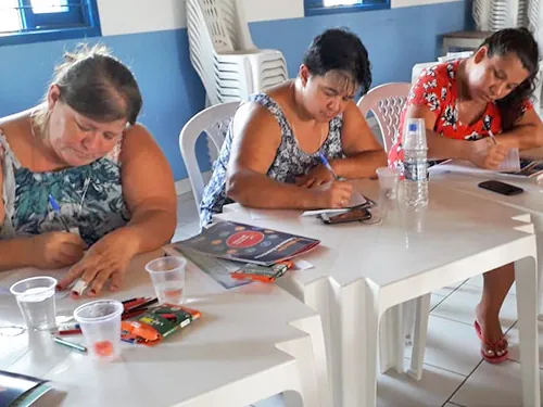 Programa Geração - participantes aprendendo com o programa Programa Geração - participantes aprendendo com o programa