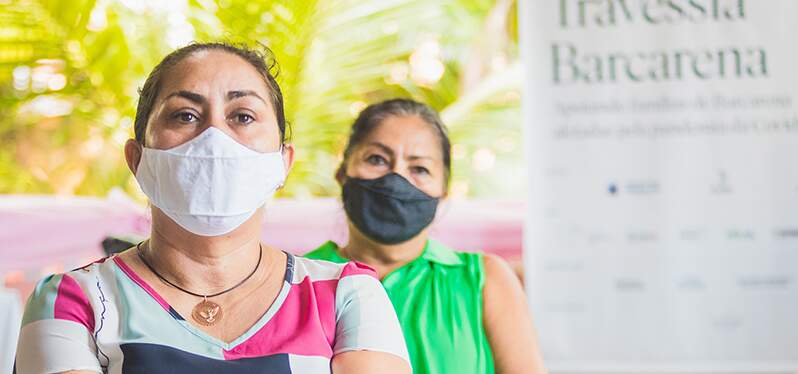 Proyecto Travessia Barcarena: mujeres de las comunidades aprenden a coser