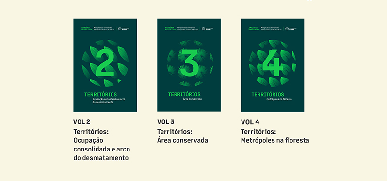 Série Amazônia Brasileira - Volumes 2 a 4 