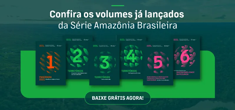 Todos os volumes da série amaâzonia brasileiera