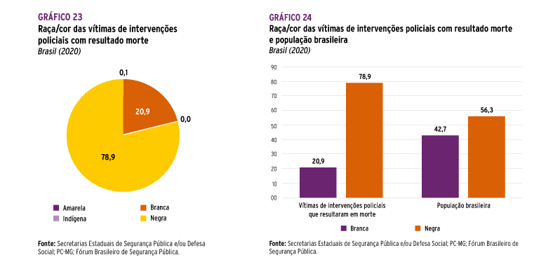 Combate às drogas e ao alcoolismo: Relatório “As mortes decorrentes de intervenção policial no Brasil em 2020