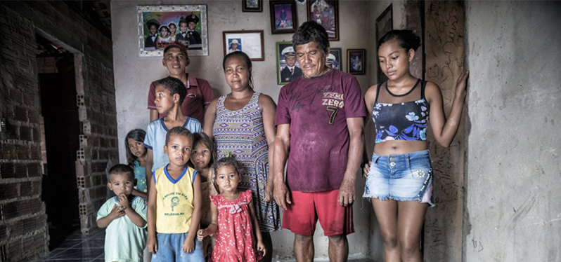 Índice de Desenvolvimento da Família. Família em situação de pobreza. Foto: EL PAÍS