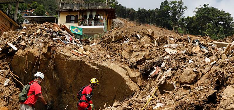 Sinergia en la COP27 - desastre causado por el cambio climático. Foto: Fernando Frazão/Agência Brasil