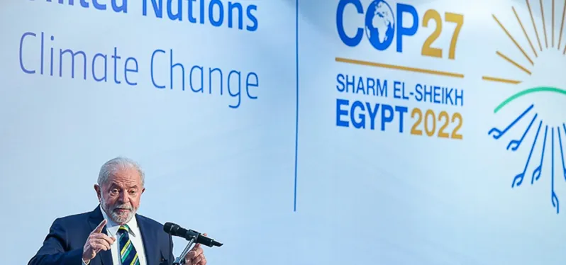 Synergia na COP27 - discurso de Lula na COP27 Foto: Ricardo Stuckert