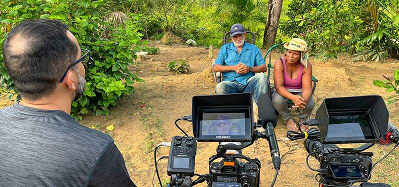 Synergia realiza expedición a la Estación Ecológica Terra do Meio - grabación documental