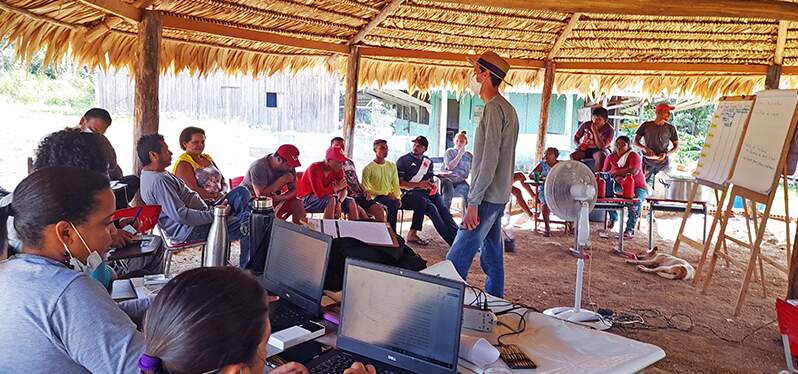 Lucha de los pueblos indígenas: proyecto Sinergia en una comunidad indígena