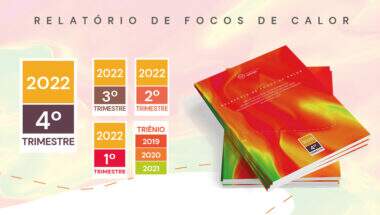 Relatório Focos de Calor: triênio 2019 a 2021 e boletins trimestrais