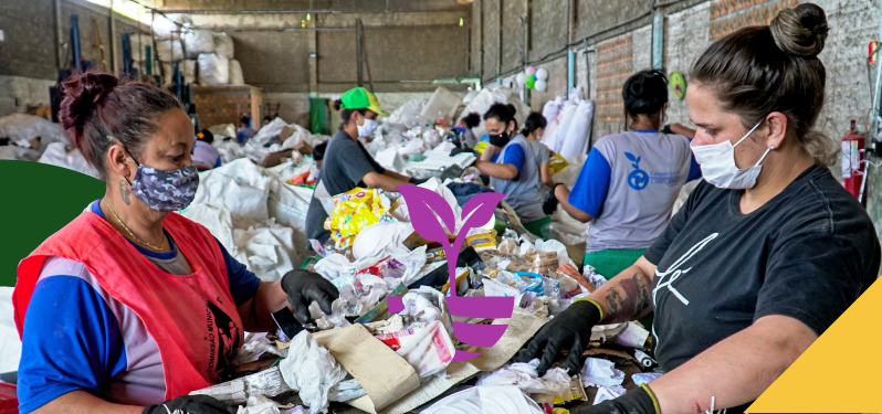 Mês do Meio Ambiente - cooperativa de reciclagem