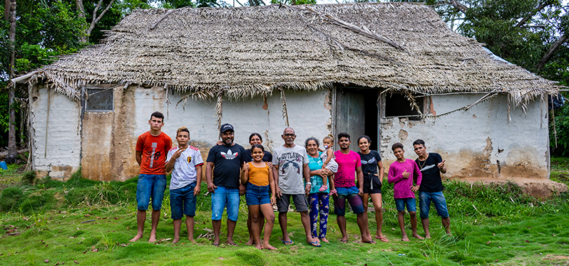Famílias da cadeia produtiva do cacau e Projeto Redes do Médio Xingu. Foto: Synergia
