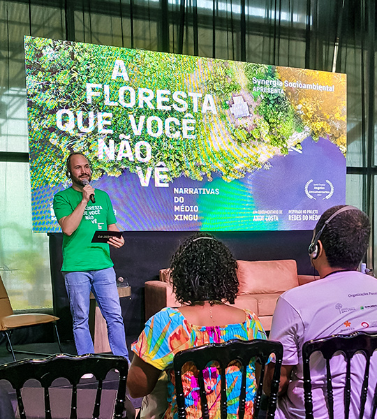 Synergia participates in the Ethos Conference with a panel on social development and documentary “The forest you don’t see – Narratives of the Middle Xingu”