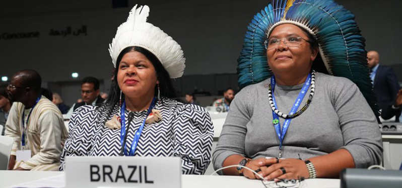 Sonia Guajajara na COP28 Foto Agência Gov