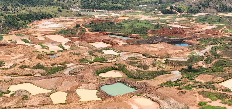 Mais da metade dos depósitos de minérios estão em territórios indígenas. Foto: ASCOM/PRF