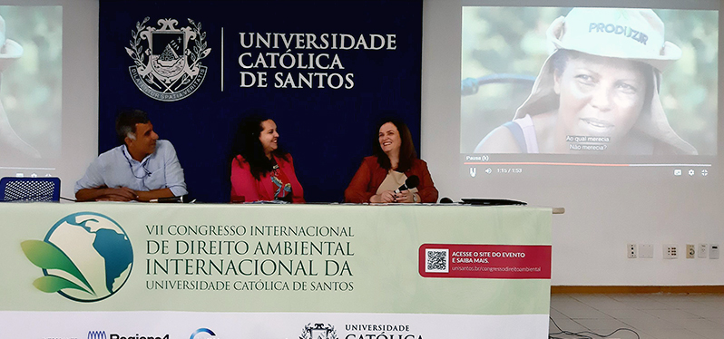 Catholic University of Santos promotes VII International Congress on International Environmental Law. Photo: Synergia