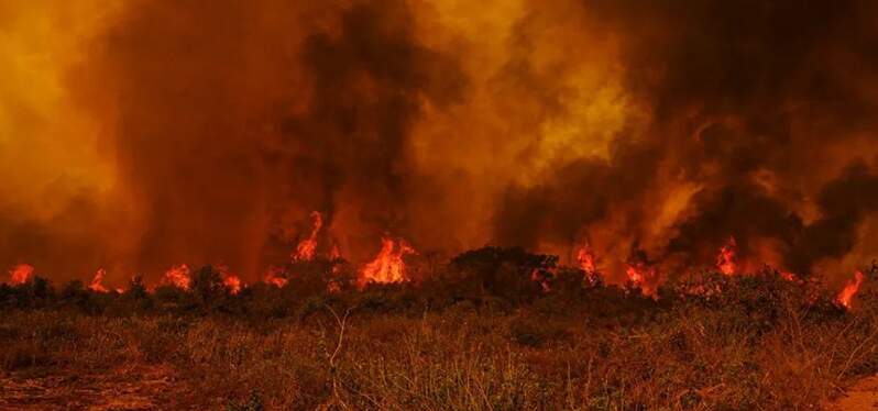 Incêndios no Pantanal atingem Parque Estadual Encontro das Águas Foto-Mayke-Toscano_Secom-MT