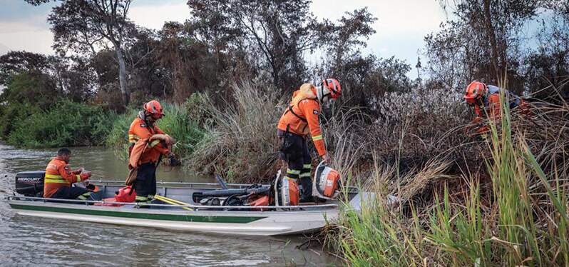 Fires in the Pantanal hit Encontro das Águas State Park Photo-Site-O-Documento