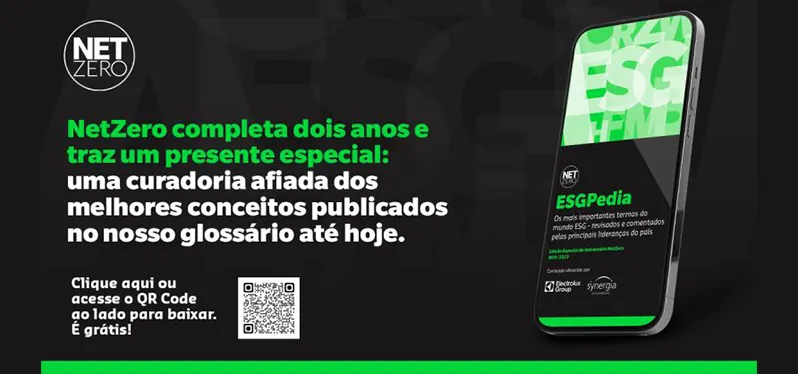 Baixe a ESGPedia Foto: Reprodução/ NetZero 